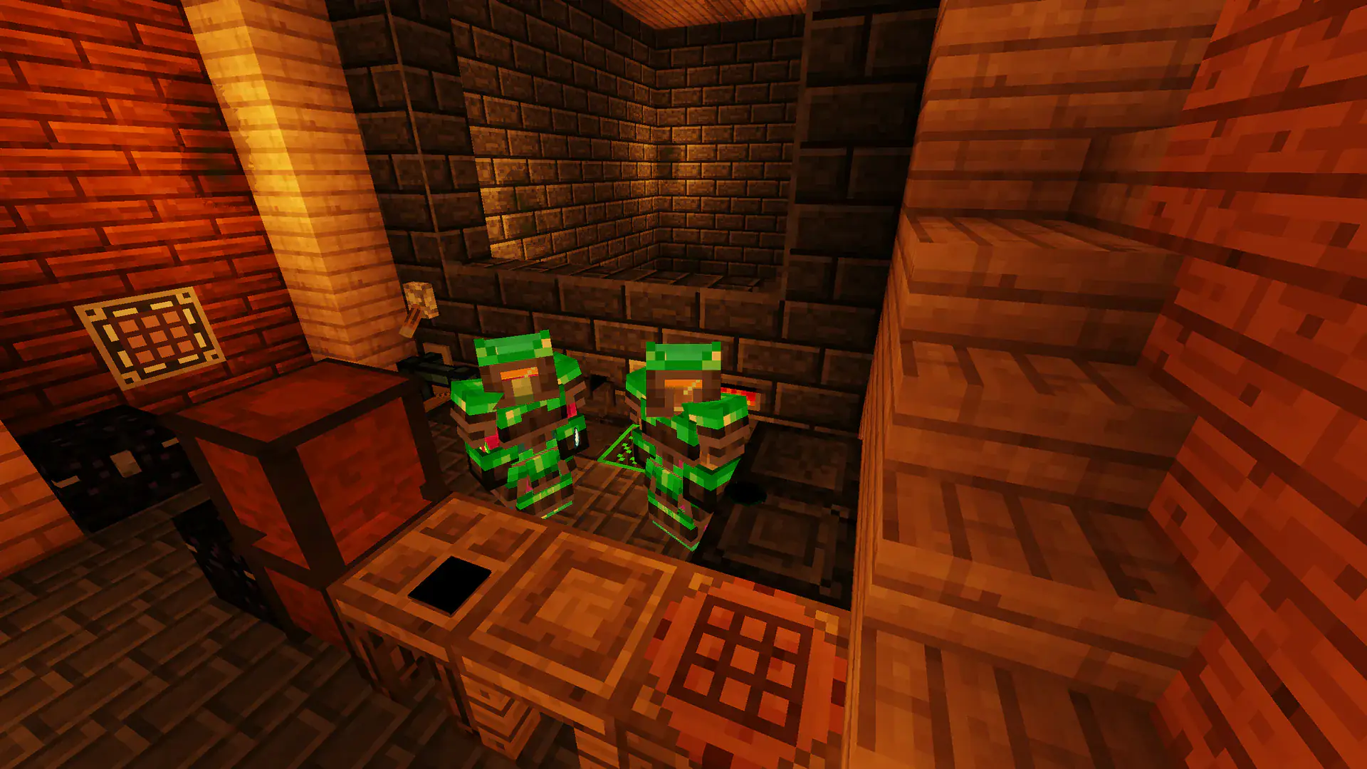 Shiny Green Rocks